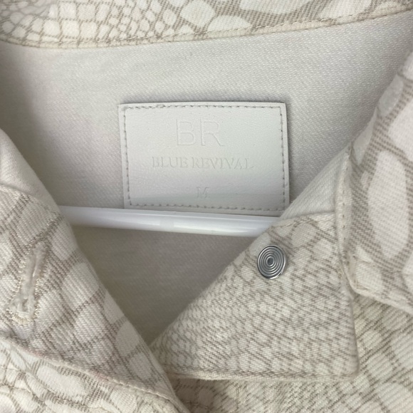 Blue Revival White Snake Jacket - Picture 4 of 4